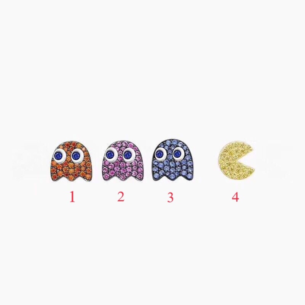 Pac-Man earrings - No. 2